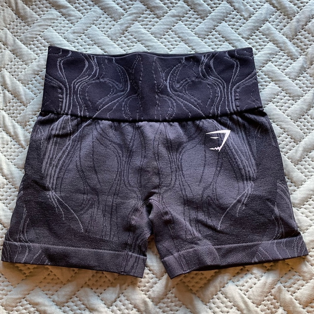 *SOLD* gymshark seamless black mercury shorts -